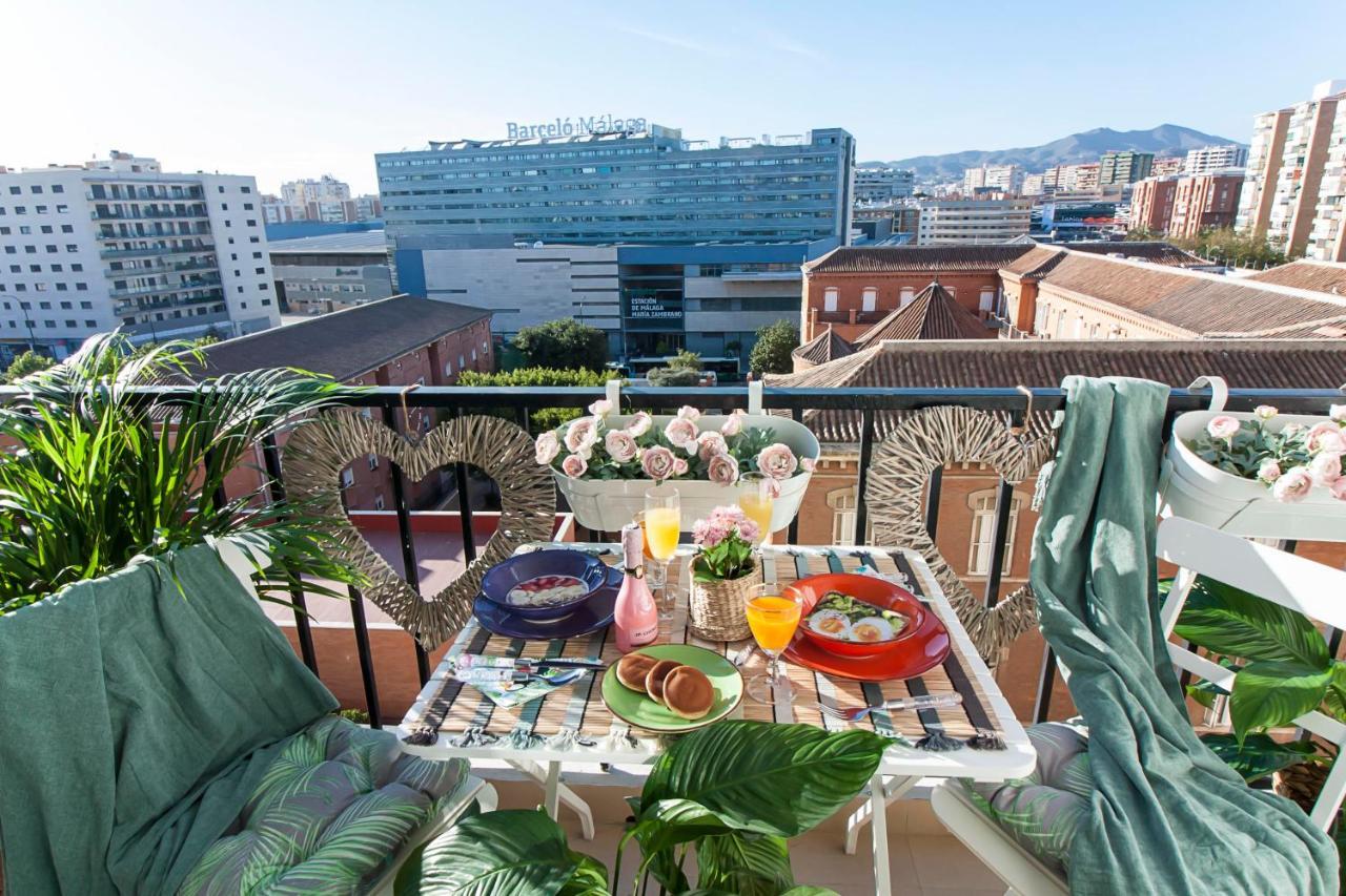 Malaga Center Flat Main Train Station Apartment ภายนอก รูปภาพ